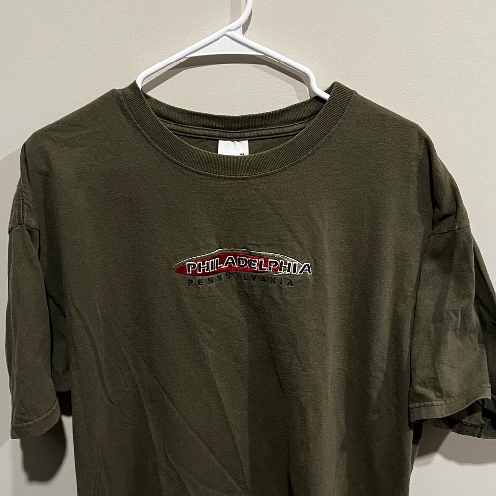 Green vintage Philadelphia T-Shirt